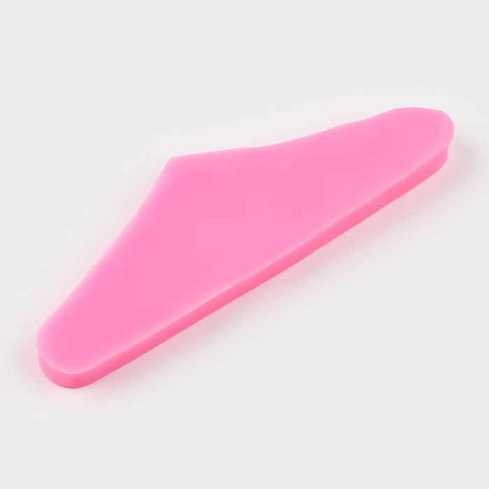 Молд Доляна &laquo;Лепнина&raquo;, силикон, 14,3&times;4,7&times;0,9 см, цвет розовый