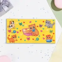 Конверт для денег BE HAPPY, картон, 16.5&times;8 см