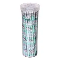 Карандаш чернографитный с ластиком &laquo;Единороги&raquo;, твердость НВ, корпус круглый, МИКС (штрихкод на штуке)