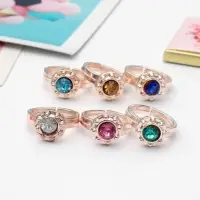 Кольцо детское &laquo;Выбражулька&raquo; орбита, цвет МИКС в золоте, безразмерное