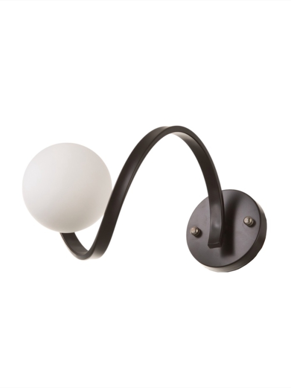 Бра Nadine 1х10Вт GU10 черный 37х16х32см