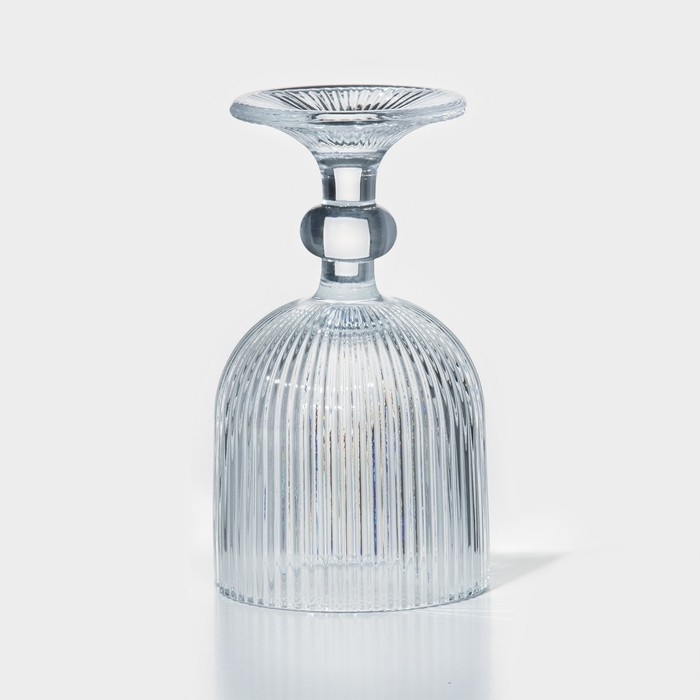 Бокал из стекла для вина Magistro &laquo;Грани&raquo;, 250 мл, 8&times;14,5 см, цвет прозрачный