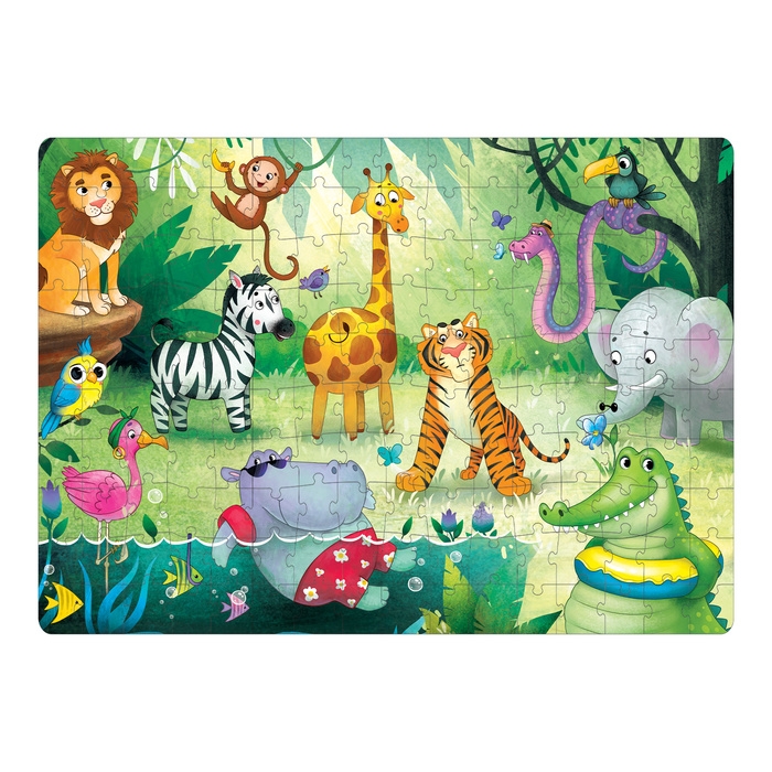 Пазл детский &laquo;Тропические джунгли&raquo;, 160 элементов