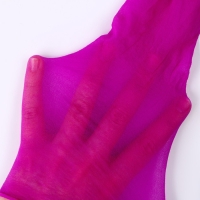 Капрон для кукол и цветов, набор 4 шт., размер 1 шт. &mdash; 45 &times; 6 см, цвет сирень