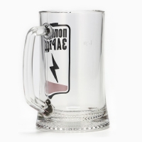 Кружка пивная Ладья &laquo;Пополни заряд&raquo;, 500 мл