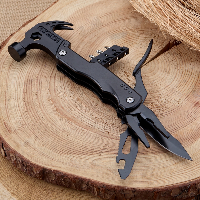 Мультитул 10в1 с молотком 16см