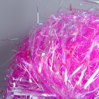 Набор для творчества и декора &laquo;Перья белые + наполнитель&raquo;, цвет фуксия