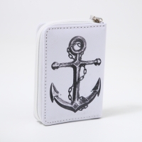 Кошелёк детский на молнии &laquo;Выбражулька&raquo;, цвет белый