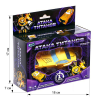 Робот &laquo;Автобот&raquo;, трансформируется одним движением