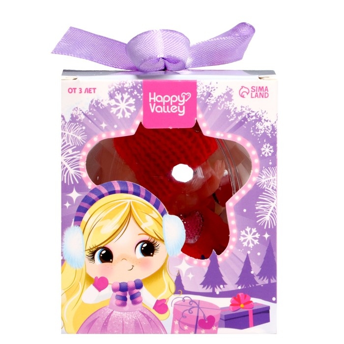 Игрушка в шаре &laquo;Зимний сюрприз&raquo;, МИКС