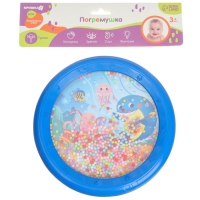 Погремушка &laquo;Барабан&raquo;, 18 см, шум дождя, Крошка Я