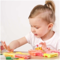 Пластилин 50 г JOVI &laquo;Классика&raquo;, 15 цветов, ДЛЯ МАЛЫШЕЙ, МИКС (цена за 1 брусок)