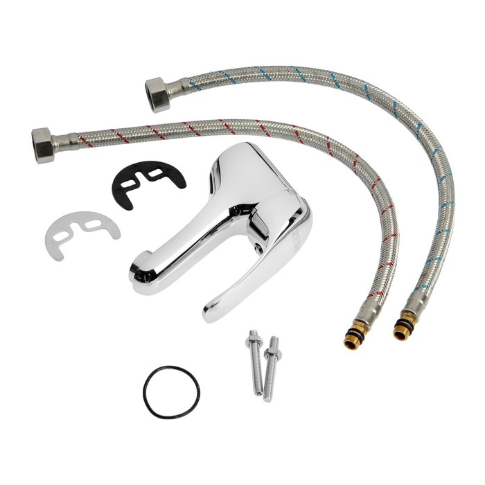 Смеситель для раковины ZEIN ZC-013, картридж керамика 35 мм, латунь, хром