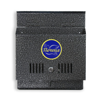 Ящик почтовый с замком, горизонтальный &laquo;Широкий&raquo;, серебристый