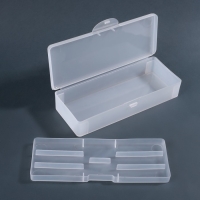 Органайзер для хранения маникюрных/косметических принадлежностей, с вложением, 19 &times; 7,5 см, цвет белый