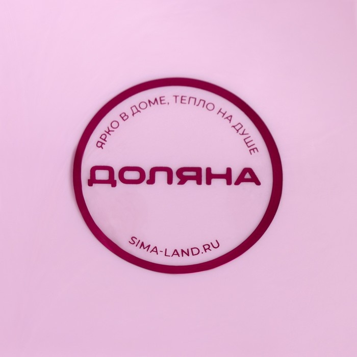 Щётка для пола Доляна &laquo;Китти&raquo;: щётка 14&times;50 см, совок 16&times;13&times;38 см, цвет розовый