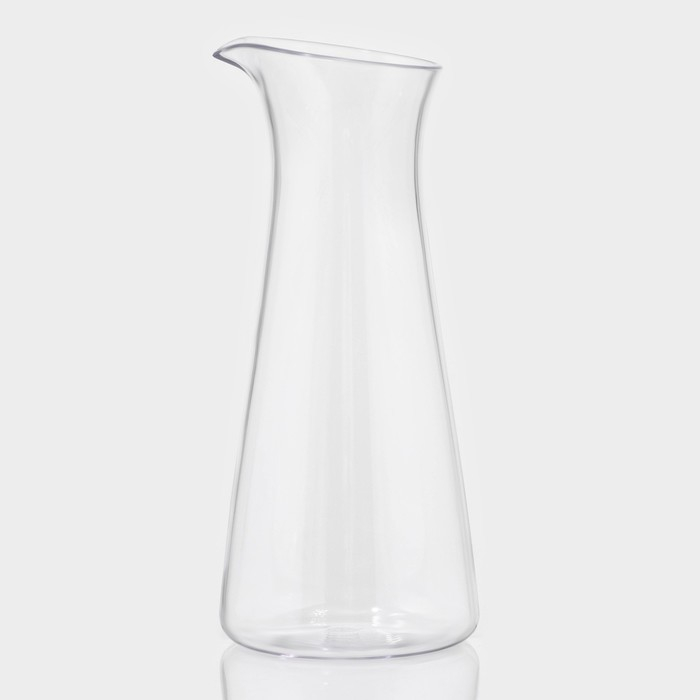 Кувшин &laquo;Лара&raquo;, 600 мл, поликарбонат, 8,5&times;19,5 см, цвет прозрачный