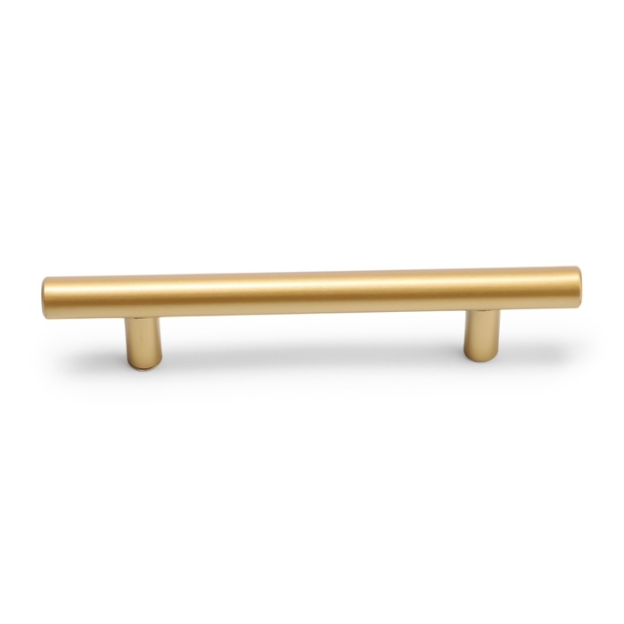 Ручка рейлинг ТУНДРА, облегчённая, d=12 мм, м/о 96/150 мм, внеш ножка, цвет золото Ручка рейлинг ТУНДРА, облегчённая, d=12 мм, м/о 96/150 мм, внеш ножка, цвет золото