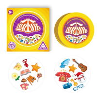 Настольная игра на реакцию и внимание &laquo;Дуббль. КОМБО&raquo;, 4 в 1, 5+