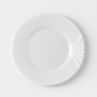 Тарелка десертная из стеклокрамики &laquo;CADIX&raquo;, 19,5 см, цвет белый