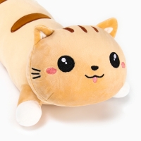 Мягкая игрушка &laquo;Кот-батон&raquo;, 60 см, цвет рыжий