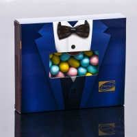 Новый год. Шоколадное драже "Желе" в шоколаде, 100 г