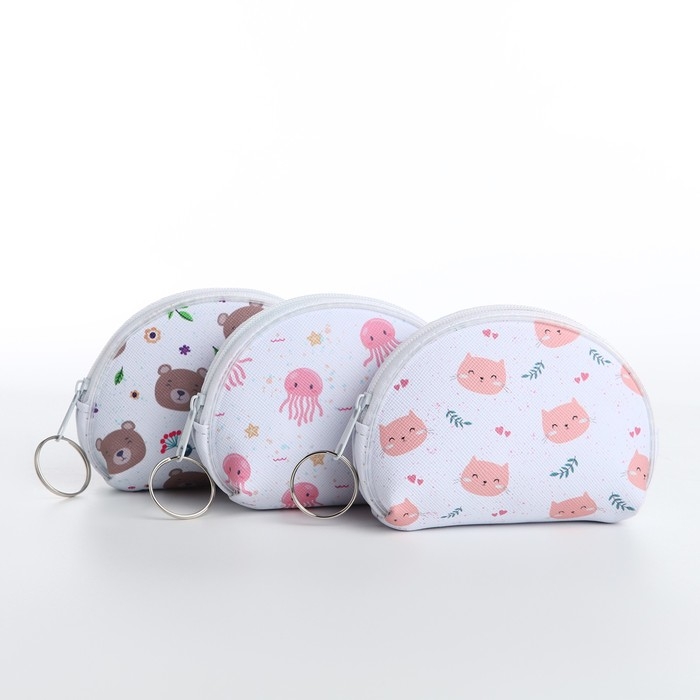 Кошелёк на молнии &laquo;Выбражулька&raquo;, цвет МИКС