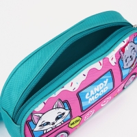 Сумка поясная детская для девочки &laquo;Котята&raquo; 20х11х4см