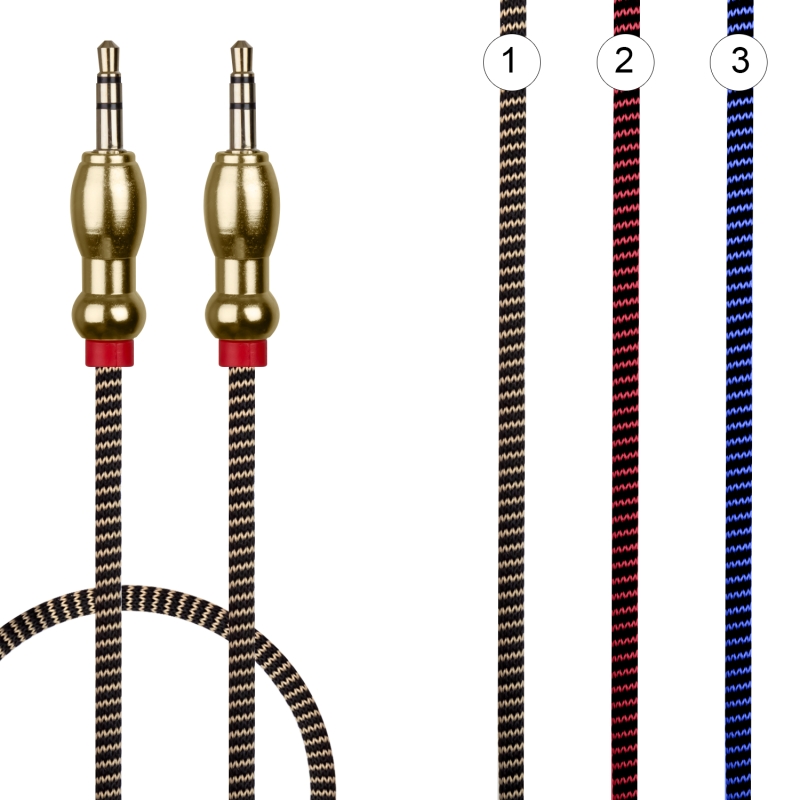 Кабель AUX 3,5 на 3,5 1M JD-N2