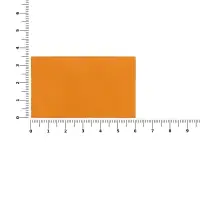 Лейбл тканевый Epsilon, M, оранжевый