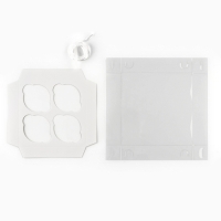 Коробка для капкейка, кондитерская упаковка, 4 ячейки, &laquo;Для тебя&raquo;, 16 х 16 х 7.5 см