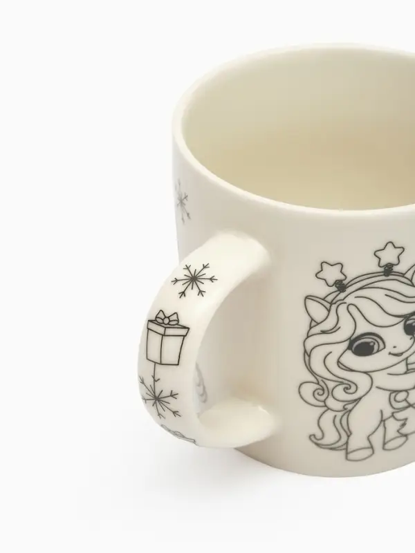 Роспись кружки красками &laquo;Лошадка в шапочке&raquo;, 300 мл