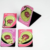 Закладки магнитные для книг, 4 шт &laquo;Авокадо&raquo;