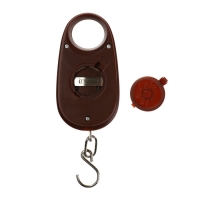 Весы-безмен Luazon LVU-01, электронный, до 25 кг, точность до 5 г, без подсветки, МИКС