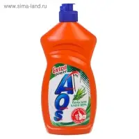 Средство для мытья посуды Aos "Алоэ Вера", 450 мл