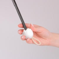 Зонт механический &laquo;Цветы&raquo;, эпонж, 4 сложения, 8 спиц, R = 48/55 см, D = 110 см, цвет МИКС