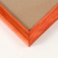 Фоторамка дерево 40х60 см, махагон №2 (пластиковый экран)