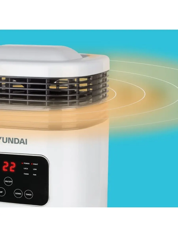 Обогреватель для дома Тепловентилятор настольный, 1500 Вт