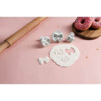 Набор плунжеров кондитерских Доляна &laquo;Бантик&raquo;, 3 шт