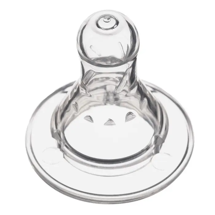 Соска на бутылочку, антиколиковая, от 0 мес., классическое горло, медленный поток, №1, фасовка по 20 шт.