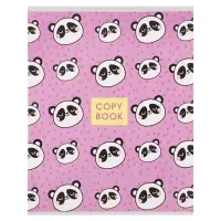 Тетрадь 48 листов в клетку Calligrata &laquo;Паттерн&raquo;, серые листы, МИКС