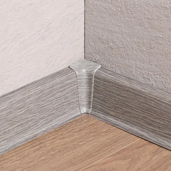 Угол внутренний для плинтуса &laquo;Деконика&raquo;, 55 мм, 210 дуб Пепельный