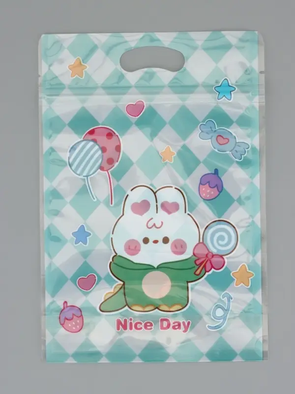 Пакет подарочный, с zip-lock застежкой, "Прекрасный день", 15х23 &plusmn; 1см МИКС