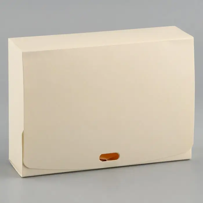 Коробка подарочная складная, упаковка, &laquo;Бежевая&raquo;, 16.5 х 12 х 5 см, БЕЗ ЛЕНТЫ