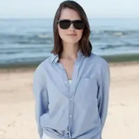 Очки солнцезащитные Sundance, синие