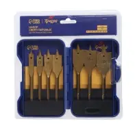 Набор сверл перовых ТУНДРА, Tin, шестигранный хвостовик, 10-12-16-19-22-25-32 мм, 7 шт.