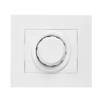 Диммер белый TANGO, "HOUSE", 250 В, IP 20, скрытый монтаж, белый