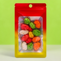 Пакет Зип-лок с окном, с еврослотом, огонь, 7,5 х 12 см набор 20шт 10664561