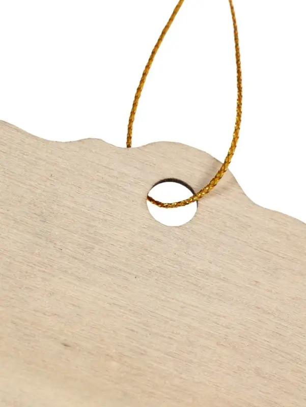 Подвеска новогодняя деревянная "Лошадка "