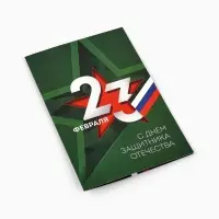 Открытка &laquo;С 23 Февраля&raquo;, 12 х 18 см